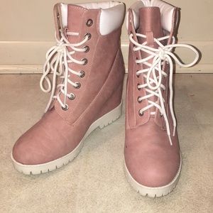 Shoe Republic LA Wedge Ankle Boots